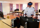 Das VR-Training (Virtual Reality) ist ein Bestandteil der Polizeiausbildung.