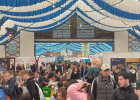 Volles Haus in Burghausen. Die Messe bot gute Laune in Bierzelt-Atmosphäre.