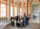 Neue Bibliothekare in der Bayerischen Staatsbibliothek. Zum Studienstart des Fachbereichs Bibliothekswesen gibt es eine Führung hinter die Kulissen der Bayerischen Staatsbibliothek.
